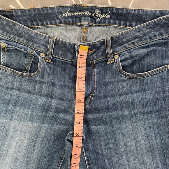 American Eagle Favorite Boyfriend Bootcut Size 12 - Picture 3 of 5